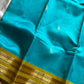 Kanchivaram Korvai Silk Cotton Saree - Sky Blue