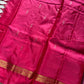 Vegan Silks | Chinnalampattu Saree – Blush Rose