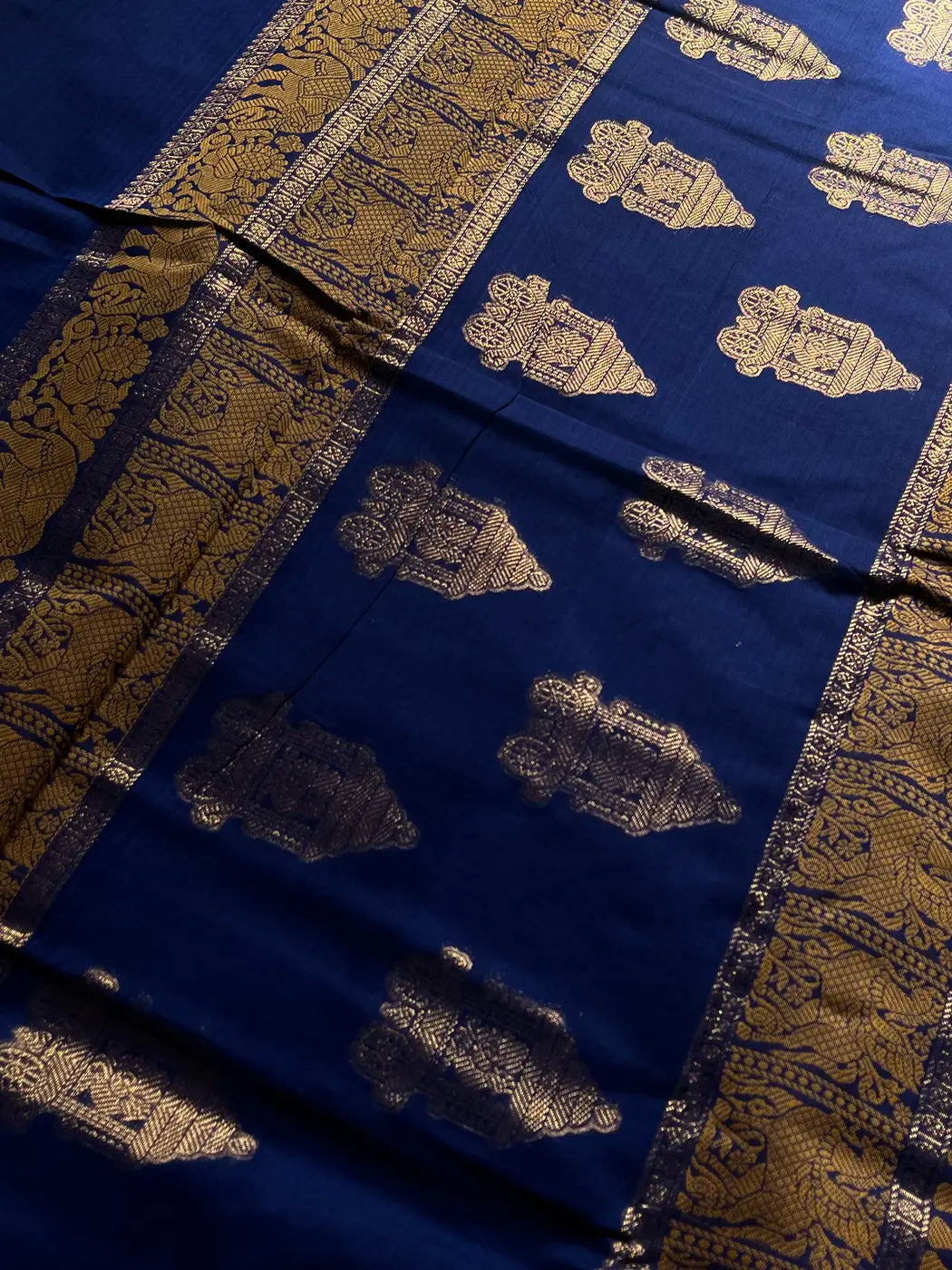 Mercerised Kanchi Cotton - Blue