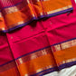Throne Edit – Rani Pink 120 Counts Mercerised Kanchi Cotton Saree