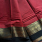 Vintage Loom Edit | Maroon Chettinadu Cotton Saree