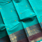 Vintage Loom Edit | Blue Chettinadu Cotton Saree