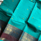 Vintage Loom Edit | Blue Chettinadu Cotton Saree