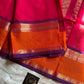 Throne Edit – Rani Pink 120 Counts Mercerised Kanchi Cotton Saree
