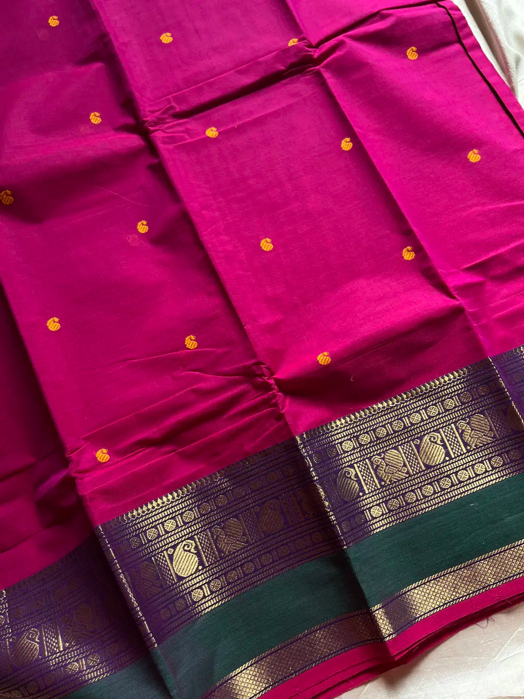 Vintage Loom Edit | Pink Chettinadu Cotton Saree