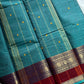 Vintage Loom Edit | Blue Chettinadu Cotton Saree
