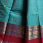 Vintage Loom Edit | Blue Chettinadu Cotton Saree