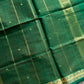 Vegan Silk Saree – Burnt range & Green Handloom Art Silk