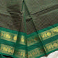 Kattam Edit | Chettinadu Checked Saree – Dark Green