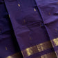 Vintage Loom Edit | Purple Kanchi Cotton Saree