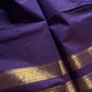 Vintage Loom Edit | Purple Kanchi Cotton Saree