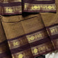 Kattam Edit | Chettinadu Checked Saree – Olive Brown