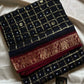 Kaikattu Sungudi Saree - Black & Maroon | Handloom