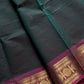 Vintage Loom Edit | Green & Pink Kanchi Cotton Saree