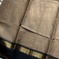 Royal Drapes | Warm Taupe Kanchi Cotton Saree