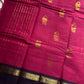 Royal Drapes | Pink & Blue Kanchi Cotton Saree