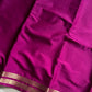 Semi Mysore Silk Saree – Magenta