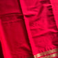 Semi Mysore Silk Saree – Red