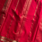 Semi Mysore Silk Saree – Red