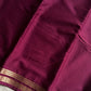 Semi Mysore Silk Saree – Wine Maroon