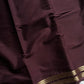 Semi Mysore Silk Saree – Coffee Brown