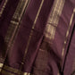 Semi Mysore Silk Saree – Coffee Brown