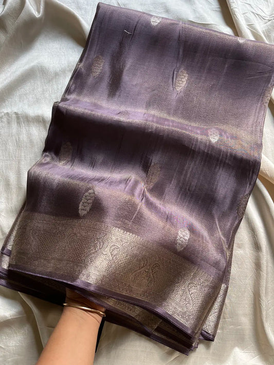 Banarasi Royale Edit - Grey & Lavender