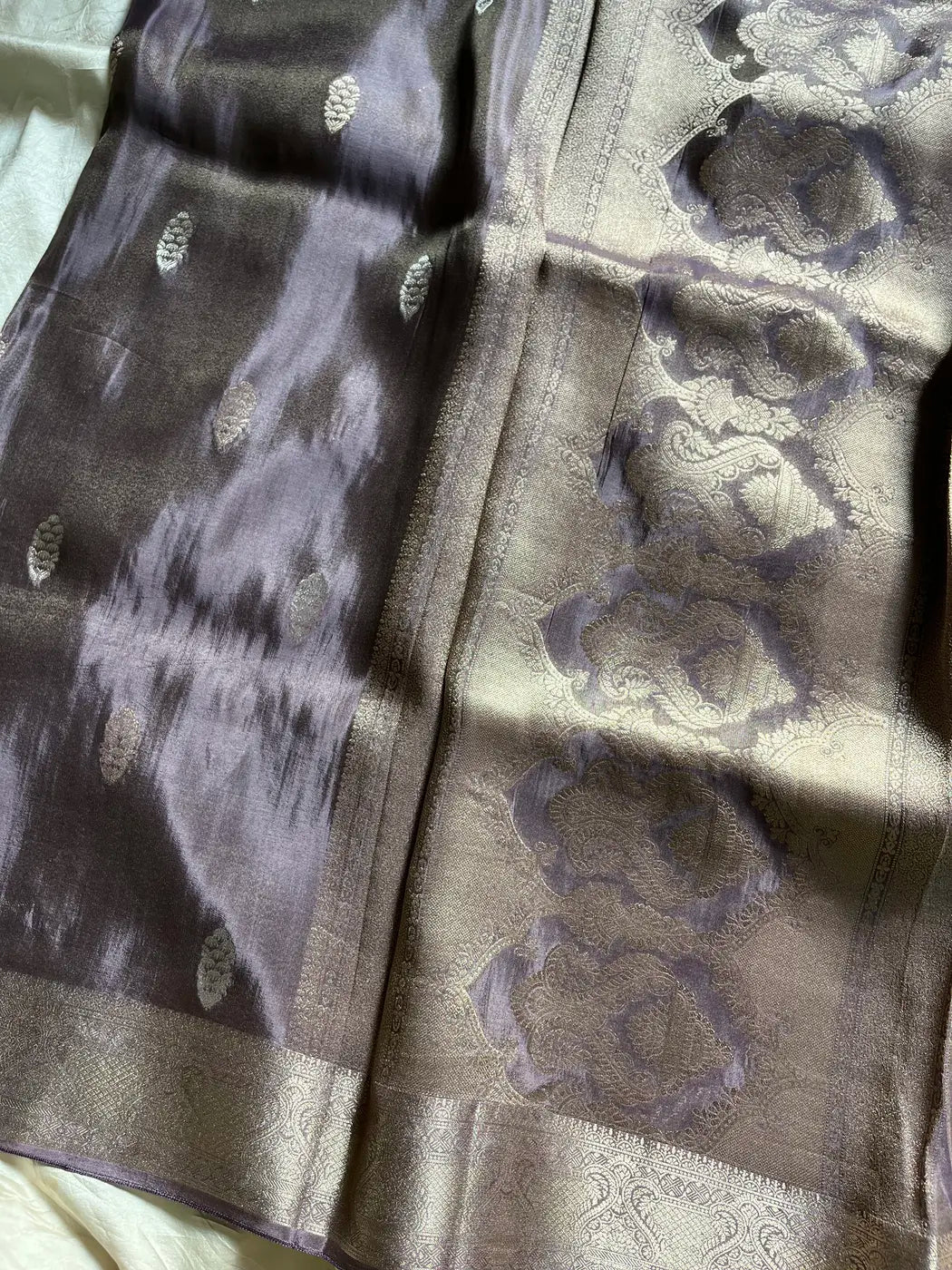 Banarasi Royale Edit - Grey & Lavender