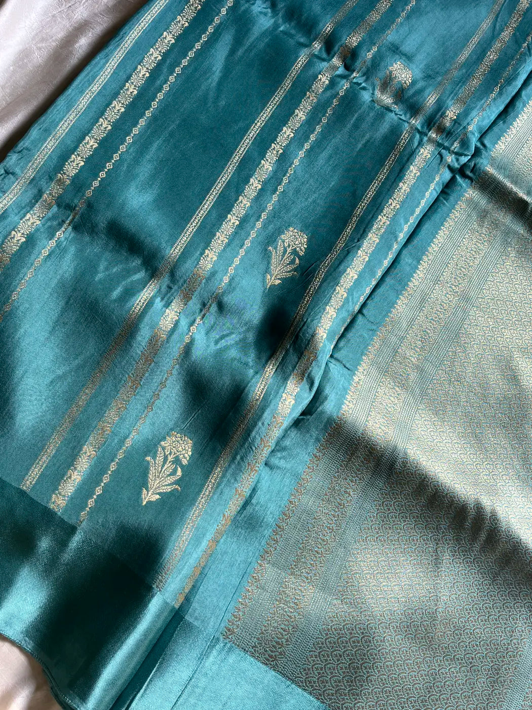 Banarasi Royale Edit - Pastel Blue