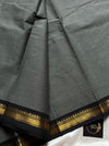 Subtle Weaves – Grey Chettinadu Cotton Saree