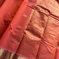 Heirloom Kanchi - Pastel Kanakambaram Kanchi Cotton Saree