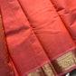 Heirloom Kanchi - Pastel Kanakambaram Kanchi Cotton Saree