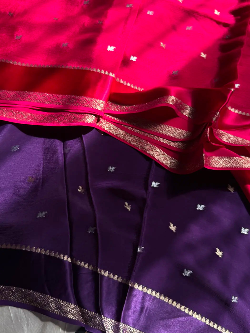 Soft Sheen Drapes – Rani Pink