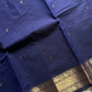 Vintage Loom Edit | Blue Kanchi Cotton Saree