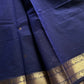 Vintage Loom Edit | Blue Kanchi Cotton Saree