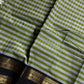 Maragatham – Green & Black Kattam Chettinadu Cotton Saree