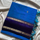 Kanchivaram Silk Cotton Saree - Copper Sulphate Blue