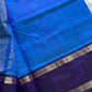 Kanchivaram Silk Cotton Saree - Copper Sulphate Blue