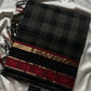 Pure Handloom Kanchi Silkcotton – Black & Red Checks