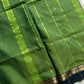 Mercerised 120 Counts Chettinadu Cotton - Green & Blue