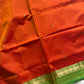 Mercerised 120 Counts Chettinadu Cotton - Orange & Green