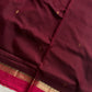 Mercerised 120 Counts Chettinadu Cotton - Maroon & Pink