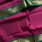 Mercerised 120 Counts Chettinadu Cotton - Magenta Pink & Green