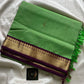 Mercerised 120 Counts Chettinadu Cotton - Green & Purple