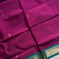 Mercerised 120 Counts Chettinadu Cotton - Magenta Pink & Teal