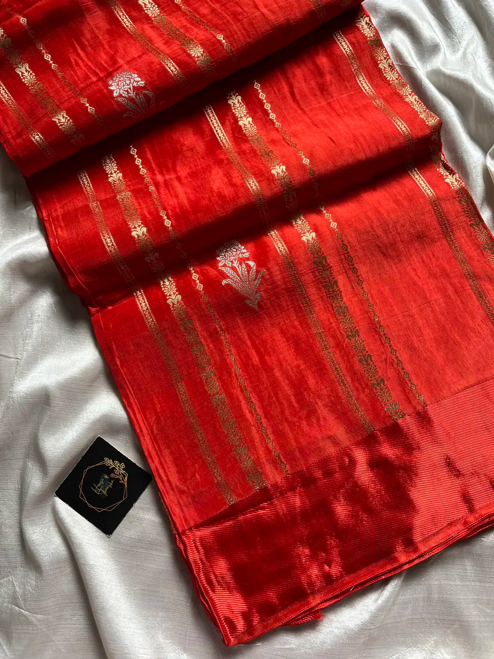 Banarasi Royale Edit - Orange