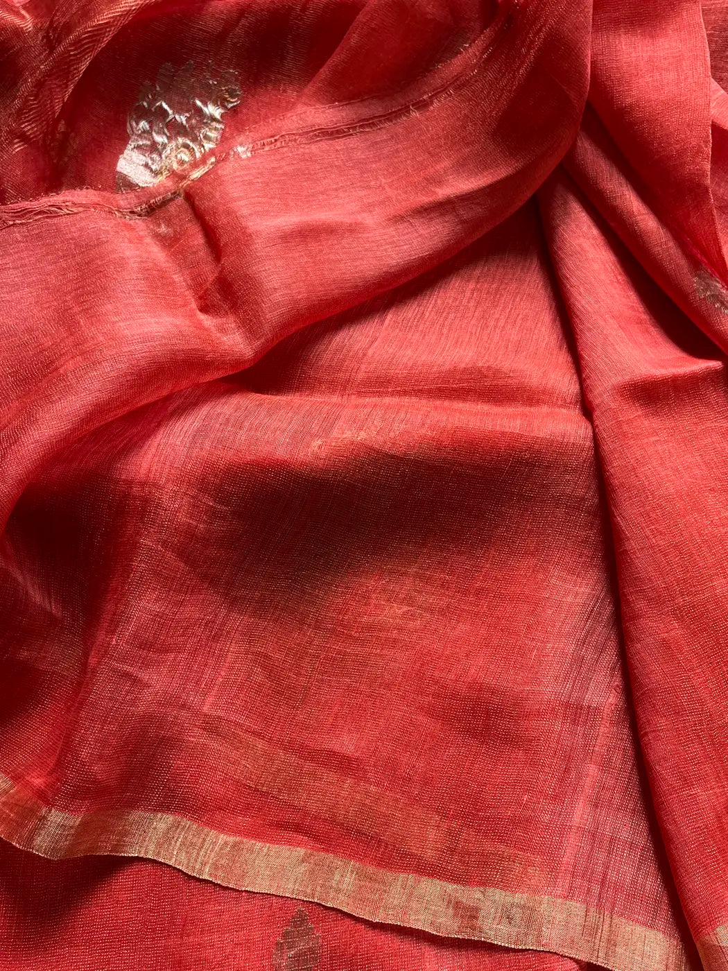 Handloom Silk Linen Saree