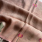 Handloom Silk Linen Jamdaani Saree - Pastel Pink