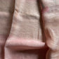 Handloom Silk Linen Jamdaani Saree - Pastel Pink