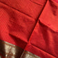 Kanchi SilkCotton Saree - Orange